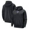 LA Clippers Nike 2025/26 City Edition Courtside Remix Premium Hoodie - Black - Front View
