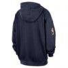 Cleveland Cavaliers Nike Classic Edition Hardwood Classics Premium Club Heavyweight Fleece Hoodie - Navy - Detail View