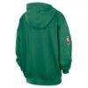 Dallas Mavericks Nike Classic Edition Hardwood Classics Premium Club Heavyweight Fleece Hoodie - Green - Detail View