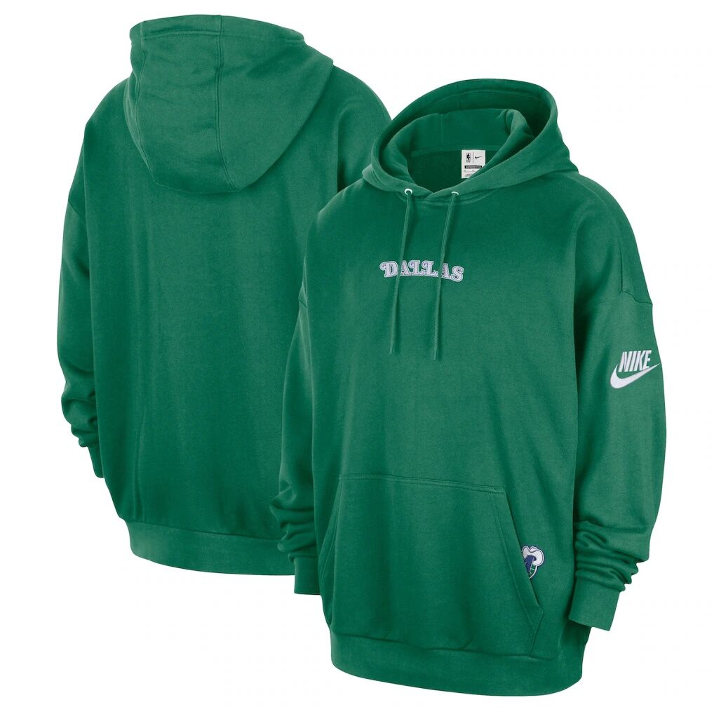 Dallas Mavericks Nike Classic Edition Hardwood Classics Premium Club Heavyweight Fleece Hoodie
