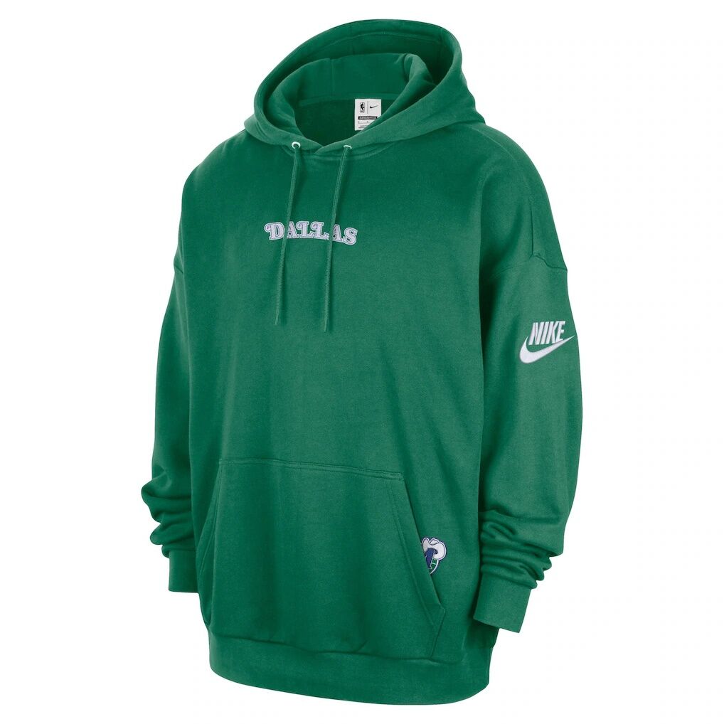 Dallas Mavericks Nike Classic Edition Hardwood Classics Premium Club Heavyweight Fleece Hoodie