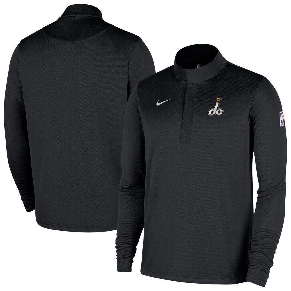 Washington Wizards Nike 2025/26 City Edition Remix Authentic Coaches Dri-FIT Half-Zip Top