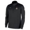 Washington Wizards Nike 2025/26 City Edition Remix Authentic Coaches Dri-FIT Half-Zip Top - Black - Side View