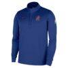Houston Rockets Nike 2025/26 City Edition Remix Authentic Coaches Dri-FIT Half-Zip Top - Blue - Side View