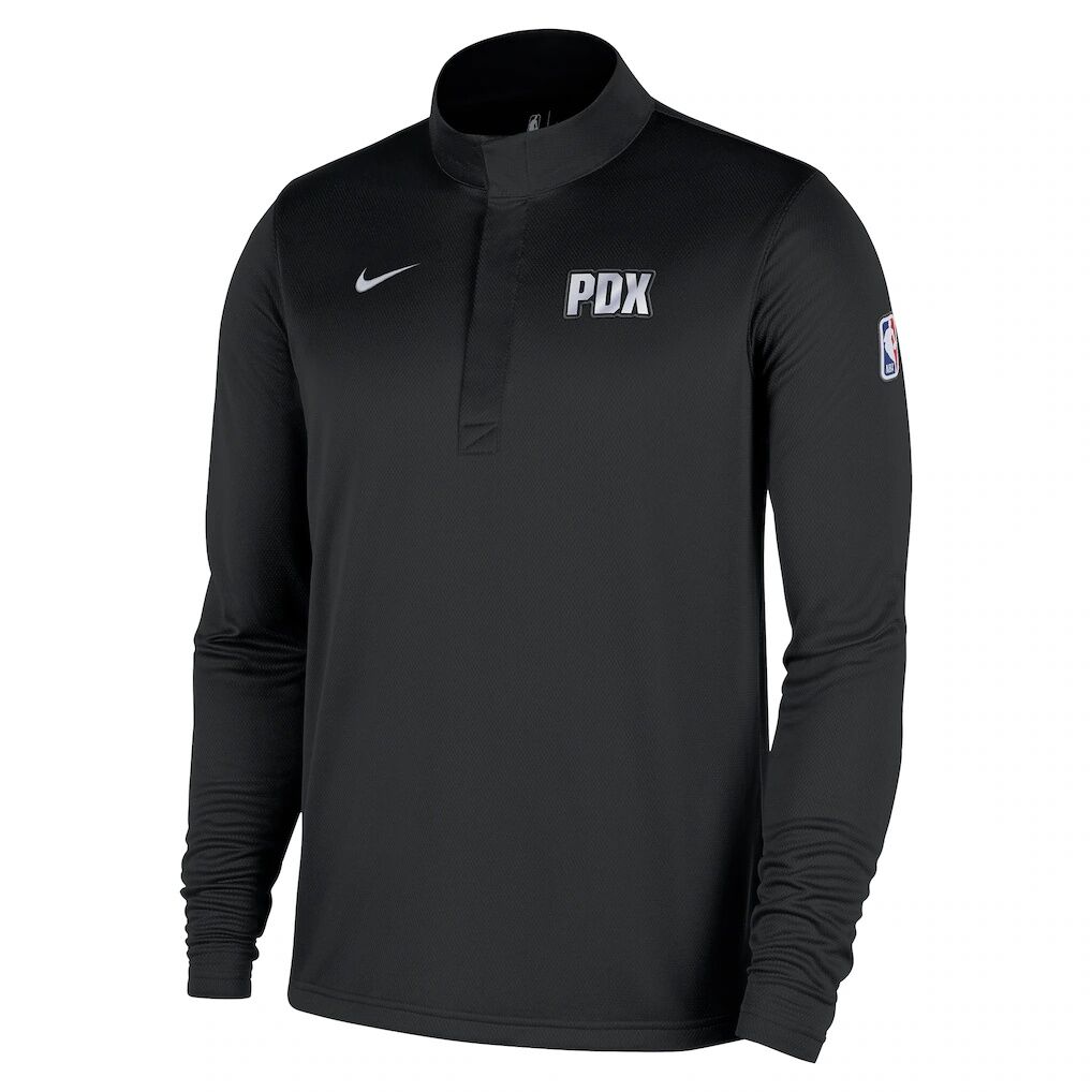 Portland Trail Blazers Nike 2025/26 City Edition Remix Authentic Coaches Dri-FIT Half-Zip Top