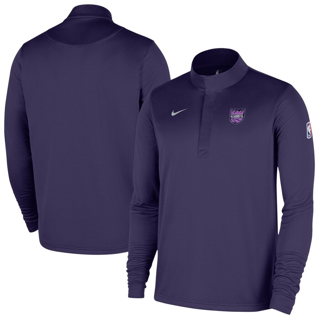 Sacramento Kings Nike 2025/26 City Edition Remix Authentic Coaches Dri-FIT Half-Zip Top