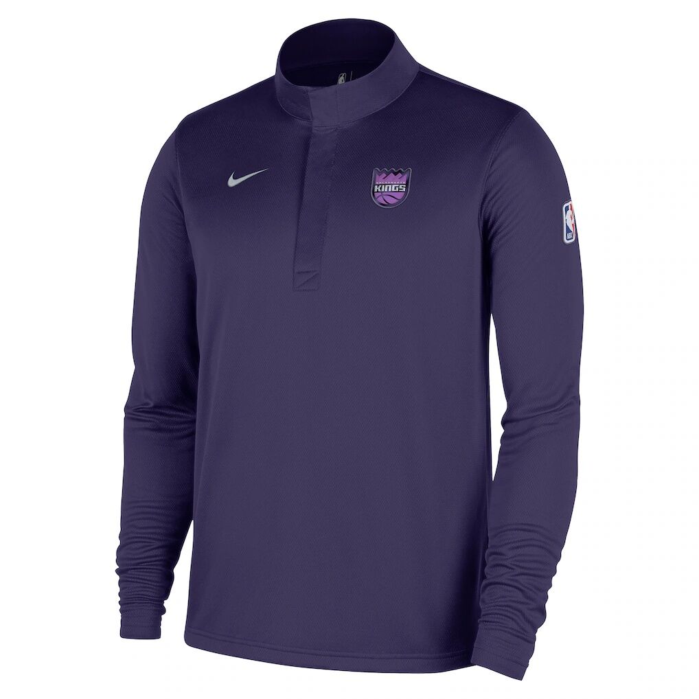 Sacramento Kings Nike 2025/26 City Edition Remix Authentic Coaches Dri-FIT Half-Zip Top