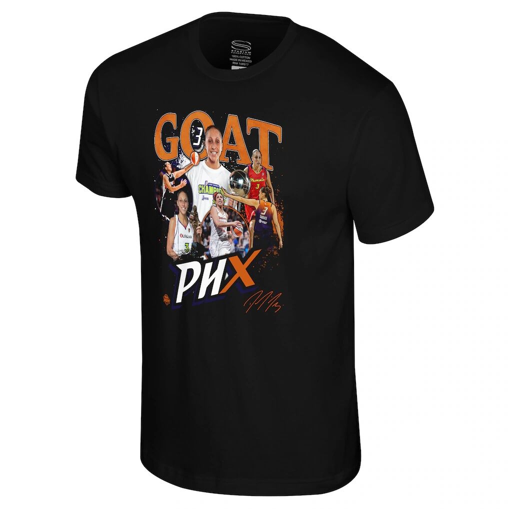 Diana Taurasi Phoenix Mercury Stadium Essentials Unisex Greatest Of All Time Retirement T-Shirt