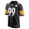 Derrick Harmon Pittsburgh Steelers Nike Game Player Jersey - Black - Side View