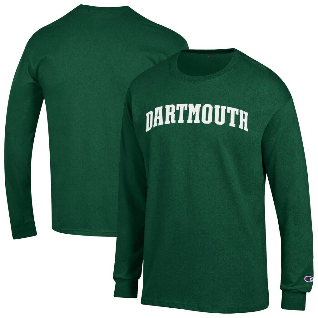 Dartmouth Big Green Champion Basic Arch Long Sleeve T-Shirt