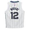 Ja Morant Memphis Grizzlies Nike Preschool 2025/26 City Edition Swingman Jersey - White - Detail View
