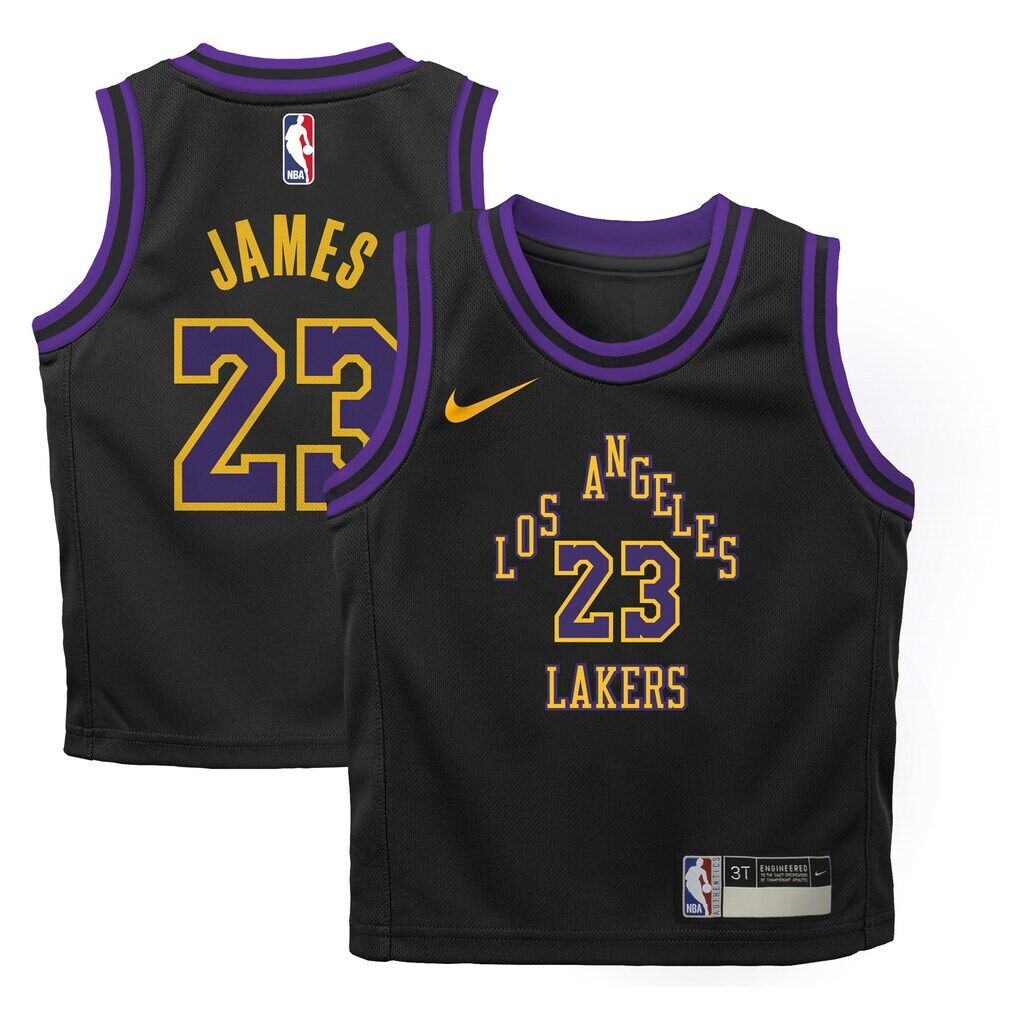 LeBron James Los Angeles Lakers Nike Infant 2025/26 City Edition Swingman Jersey