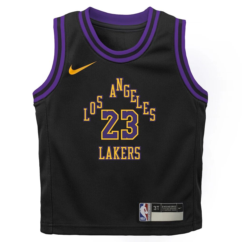 LeBron James Los Angeles Lakers Nike Infant 2025/26 City Edition Swingman Jersey