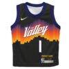 Devin Booker Phoenix Suns Nike Infant 2025/26 City Edition Swingman Jersey - Black - Side View
