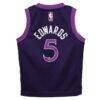 Anthony Edwards Minnesota Timberwolves Nike Infant 2025/26 City Edition Swingman Jersey - Purple - Detail View