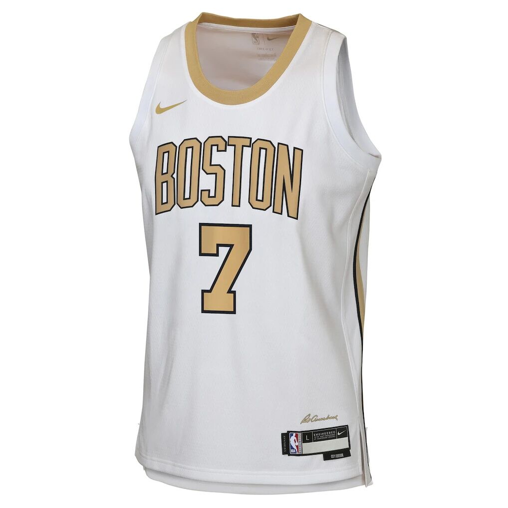 Jaylen Brown Boston Celtics Nike Youth 2025/26 City Edition Swingman Jersey
