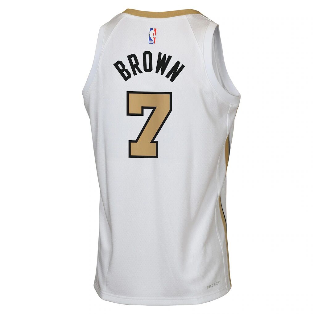 Jaylen Brown Boston Celtics Nike Youth 2025/26 City Edition Swingman Jersey