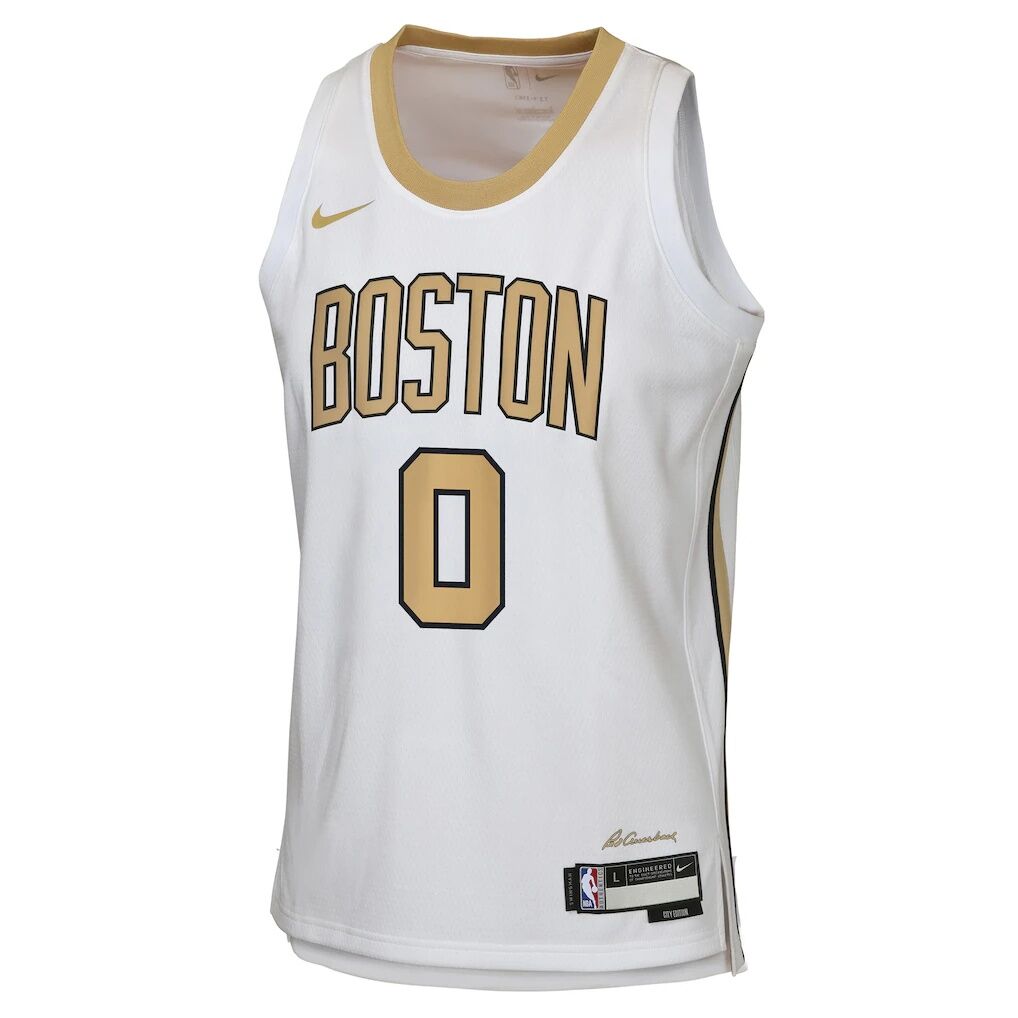 Jayson Tatum Boston Celtics Nike Youth 2025/26 City Edition Swingman Jersey