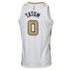 Jayson Tatum Boston Celtics Nike Youth 2025/26 City Edition Swingman Jersey - White - Detail View