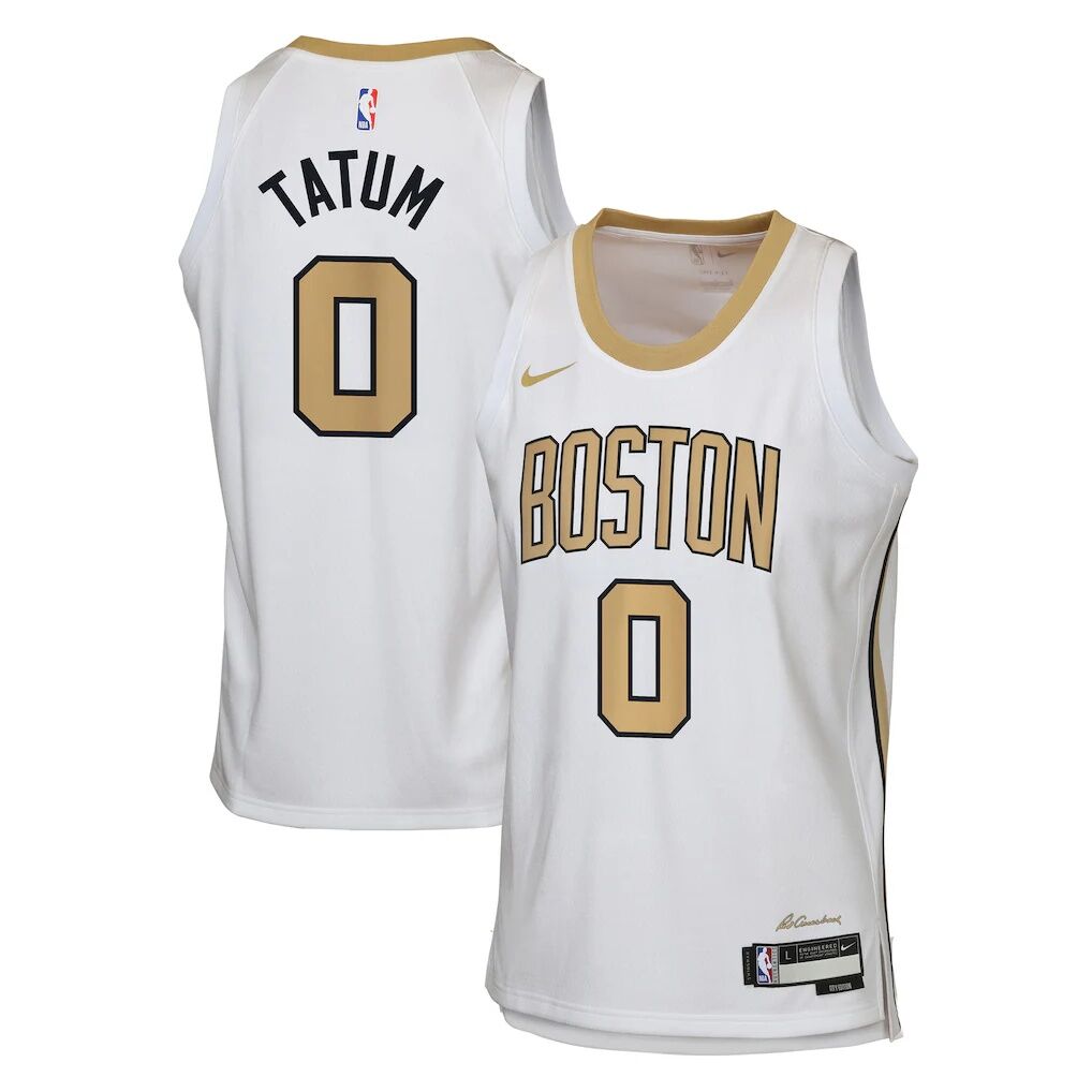 Jayson Tatum Boston Celtics Nike Youth 2025/26 City Edition Swingman Jersey