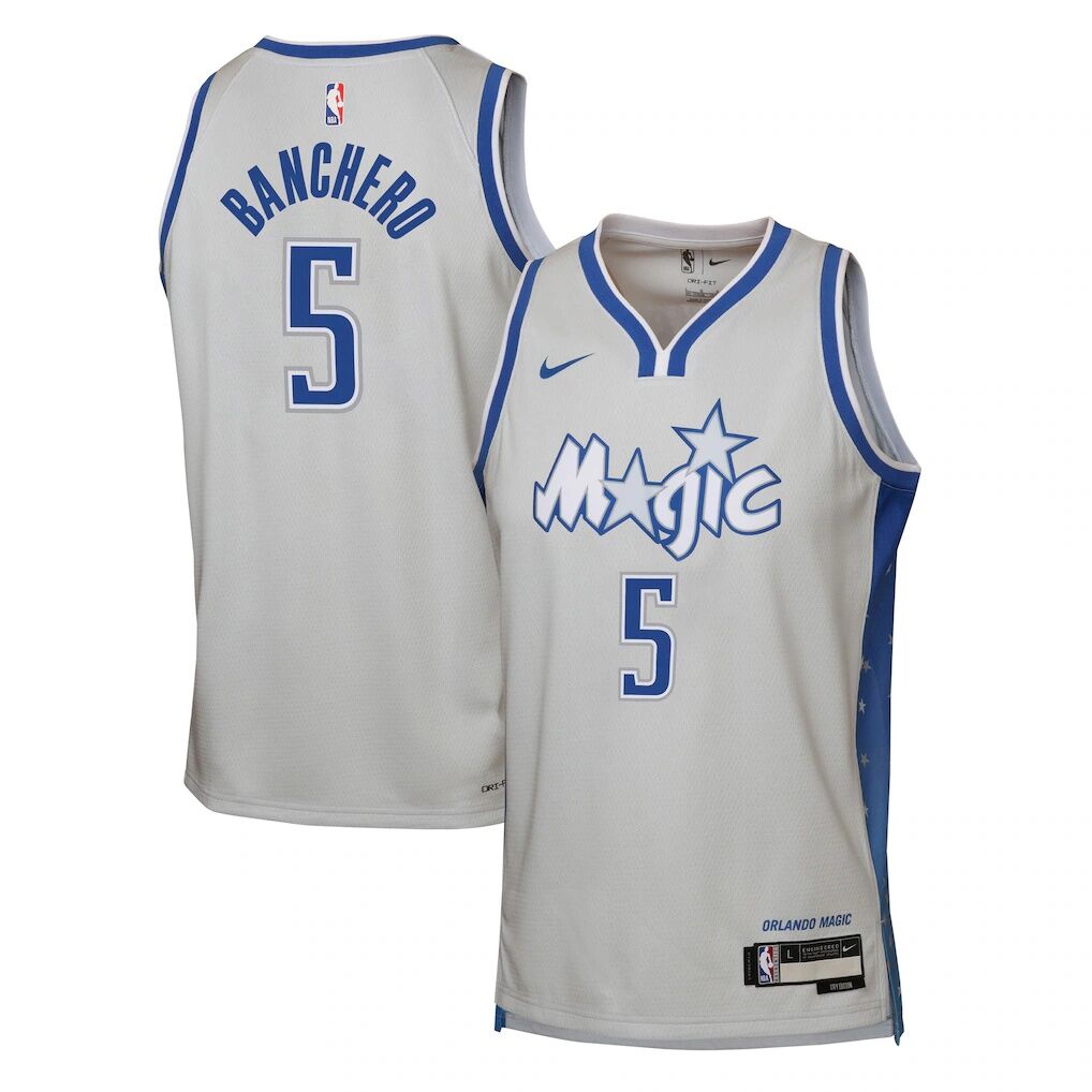 Paolo Banchero Orlando Magic Nike Youth 2025/26 City Edition Swingman Jersey