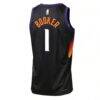 Devin Booker Phoenix Suns Nike Youth 2025/26 City Edition Swingman Jersey - Black - Detail View