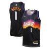 Devin Booker Phoenix Suns Nike Youth 2025/26 City Edition Swingman Jersey - Black - Front View