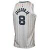 Jaren Jackson Jr. Memphis Grizzlies Nike Youth 2025/26 City Edition Swingman Jersey - White - Detail View