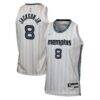 Jaren Jackson Jr. Memphis Grizzlies Nike Youth 2025/26 City Edition Swingman Jersey - White - Front View