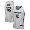 Ja Morant Memphis Grizzlies Nike Youth 2025/26 City Edition Swingman Jersey - White - Front View