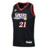 Joel Embiid Philadelphia 76ers Nike Youth Swingman Jersey - Black - Side View