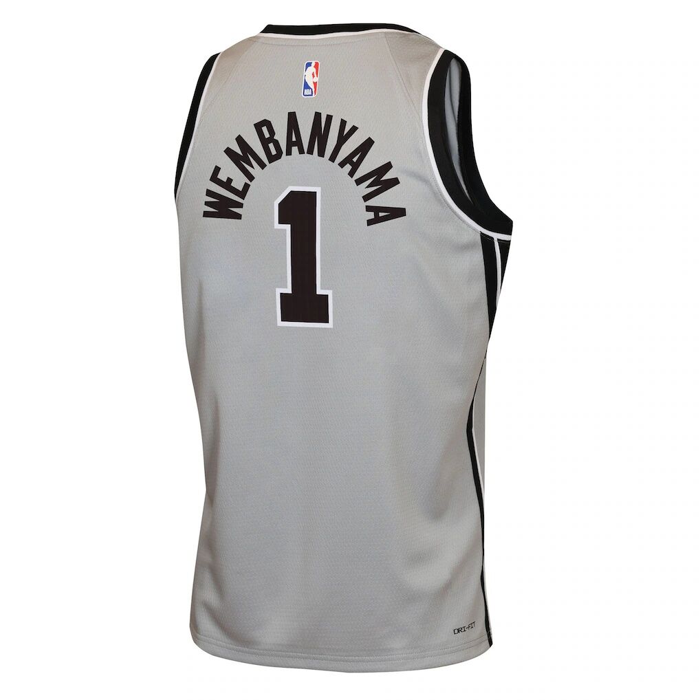 Victor Wembanyama San Antonio Spurs Jordan Brand Youth  Swingman Jersey - Statement Edition