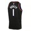 Devin Booker Phoenix Suns Jordan Brand Youth Swingman Jersey - Black - Detail View