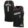 Devin Booker Phoenix Suns Jordan Brand Youth Swingman Jersey - Black - Front View