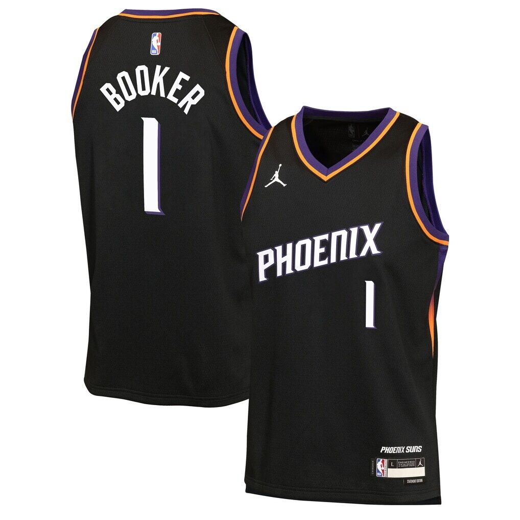 Devin Booker Phoenix Suns Jordan Brand Youth  Swingman Jersey - Statement Edition