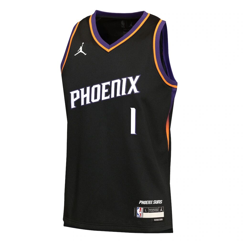 Devin Booker Phoenix Suns Jordan Brand Youth  Swingman Jersey - Statement Edition