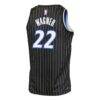 Franz Wagner Orlando Magic Jordan Brand Youth Swingman Jersey - Black - Detail View