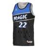 Franz Wagner Orlando Magic Jordan Brand Youth Swingman Jersey - Black - Side View