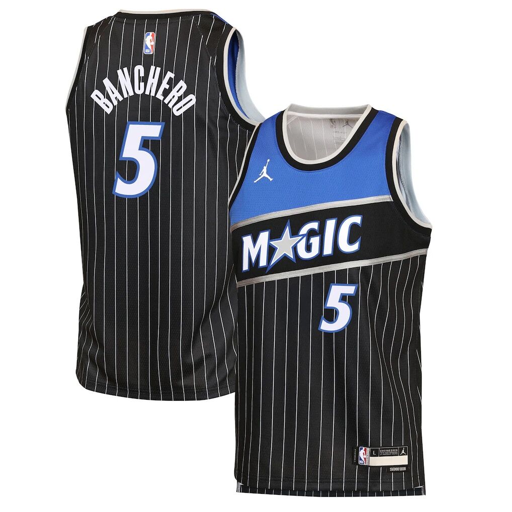 Paolo Banchero Orlando Magic Jordan Brand Youth  Swingman Jersey - Statement Edition