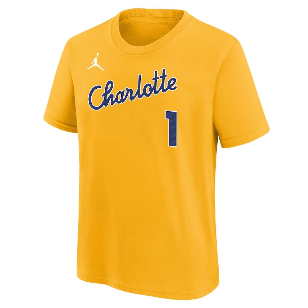 LaMelo Ball Charlotte Hornets Nike Youth 2025/26 City Edition Name & Number T-Shirt