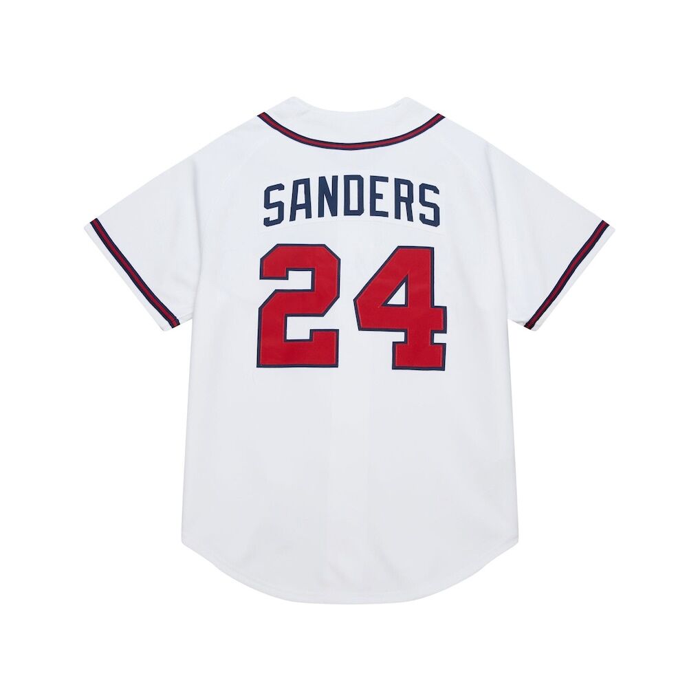 Deion Sanders Atlanta Braves Mitchell & Ness Cooperstown Collection 1992 Authentic Jersey