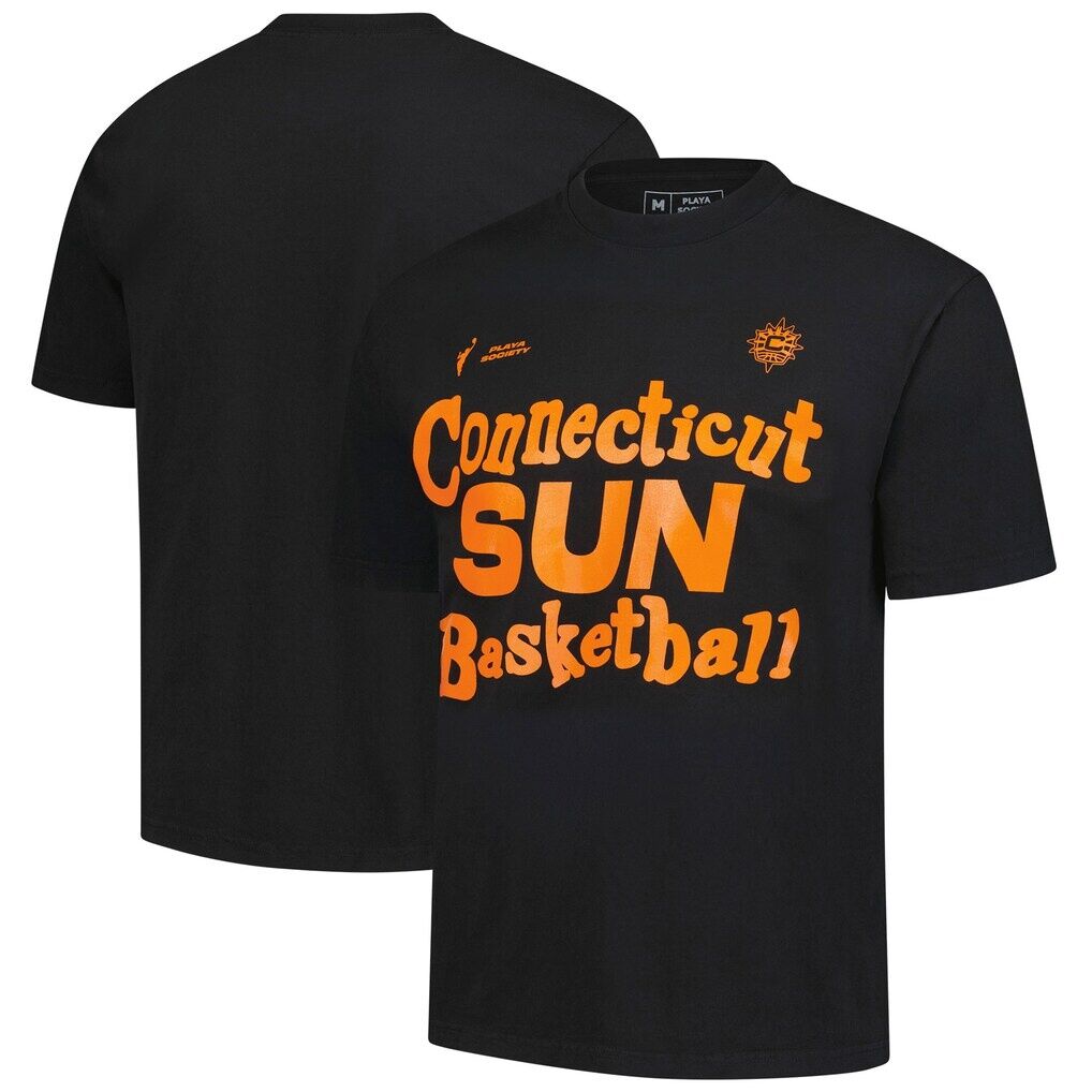 Connecticut Sun Playa Society Unisex Wordmark T-Shirt