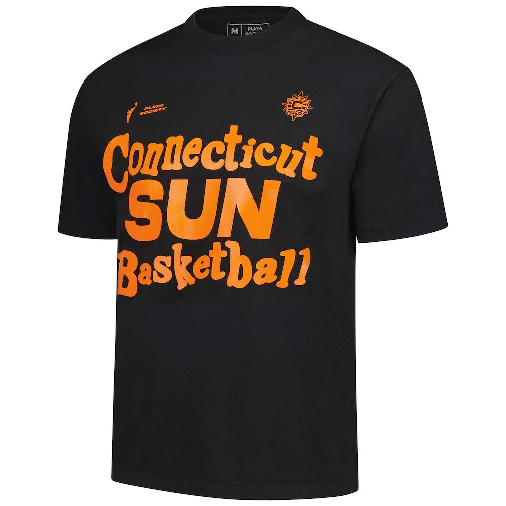 Connecticut Sun Playa Society Unisex Wordmark T-Shirt