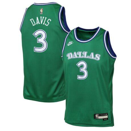 Anthony Davis Dallas Mavericks Nike Youth Swingman Jersey - Green - Front View