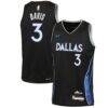Anthony Davis Dallas Mavericks Nike Youth 2025/26 City Edition Swingman Jersey - Black - Front View