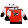 Eric Lindros Philadelphia Flyers Mitchell & Ness Big & Tall 1996-97 Blue Line 2.0 Jersey - Orange - Front View
