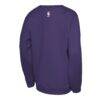 Charlotte Hornets Jordan Brand Youth Courtside Statement Edition Sweatshirt - Purple - Detail View