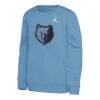 Memphis Grizzlies Jordan Brand Youth Courtside Statement Edition Sweatshirt - - Side View