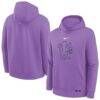 Sacramento Kings Nike Youth 2025/26 City Edition Club Fleece Pullover Hoodie - Purple - Front View