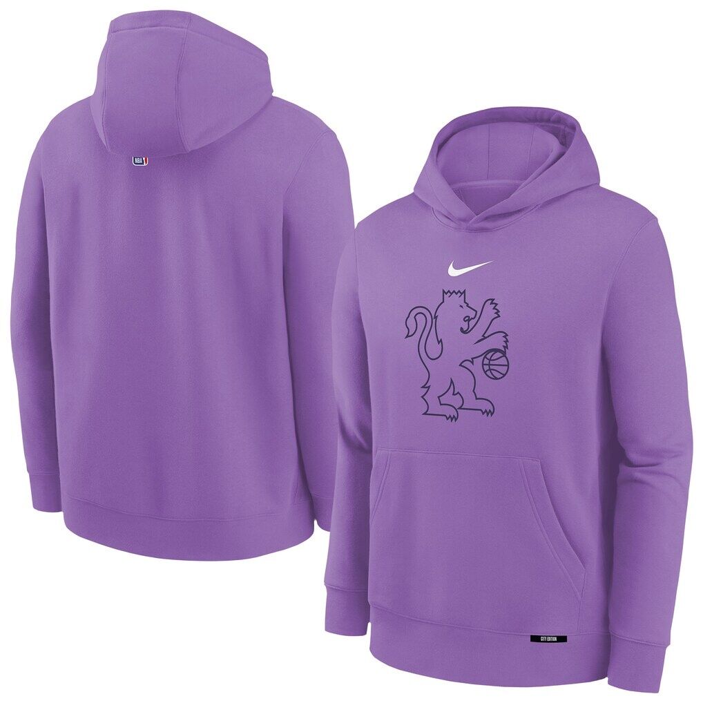 Sacramento Kings Nike Youth 2025/26 City Edition Club Fleece Pullover Hoodie